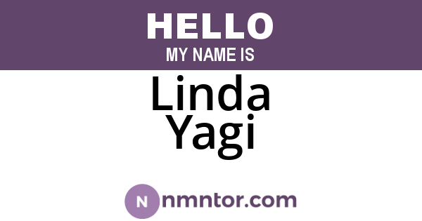 Linda Yagi