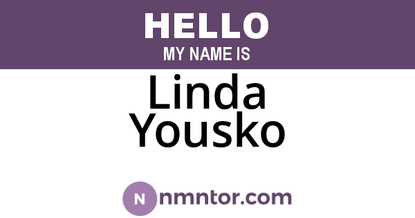 Linda Yousko