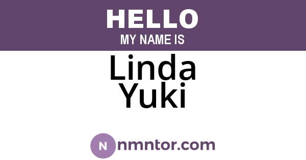 Linda Yuki