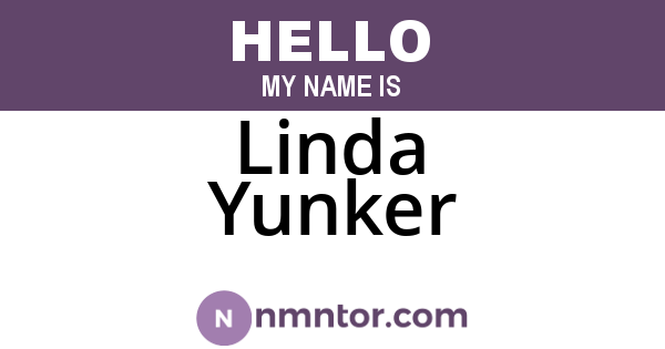 Linda Yunker