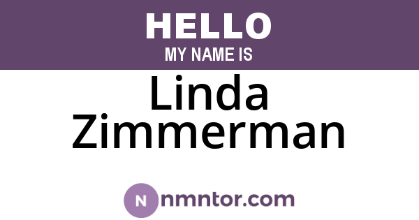 Linda Zimmerman