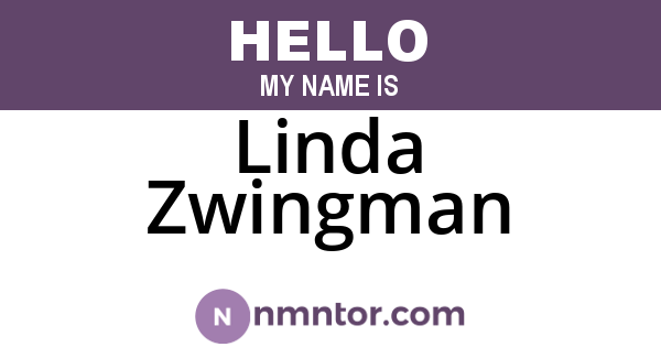 Linda Zwingman