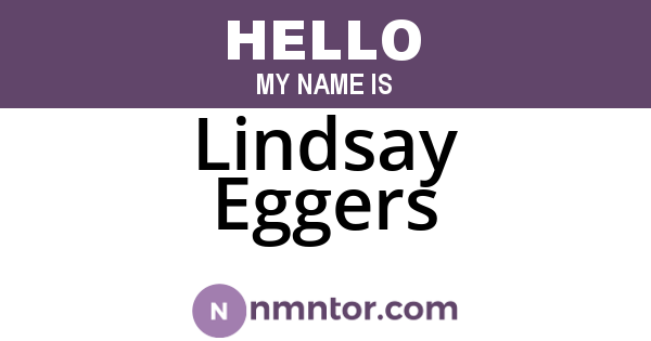 Lindsay Eggers