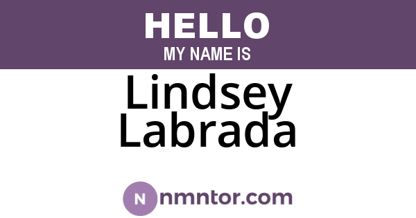 Lindsey Labrada