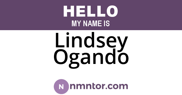 Lindsey Ogando