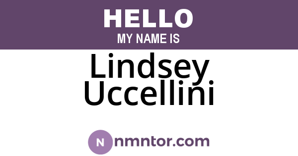 Lindsey Uccellini