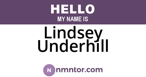 Lindsey Underhill