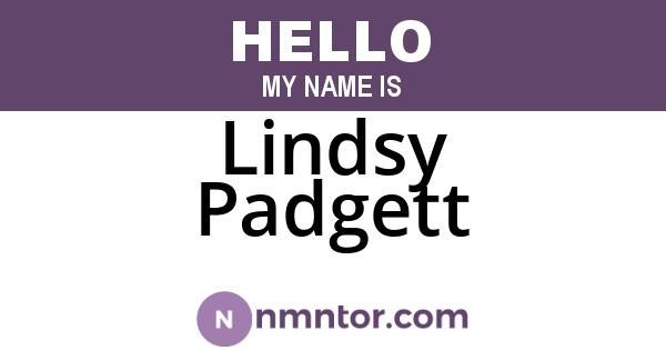 Lindsy Padgett