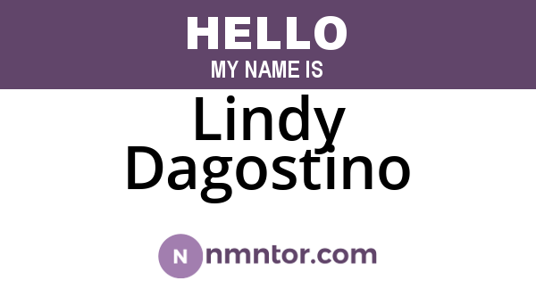 Lindy Dagostino