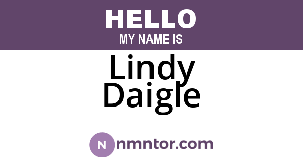 Lindy Daigle