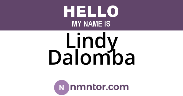 Lindy Dalomba