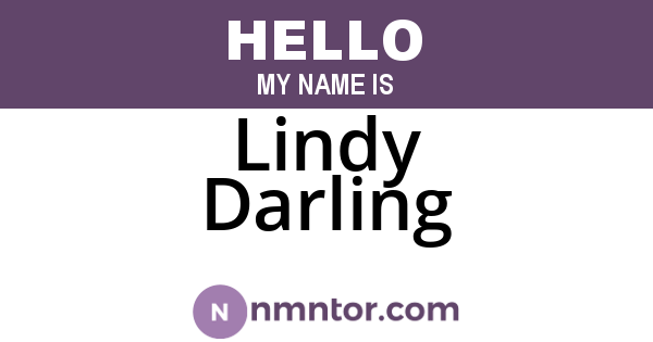 Lindy Darling