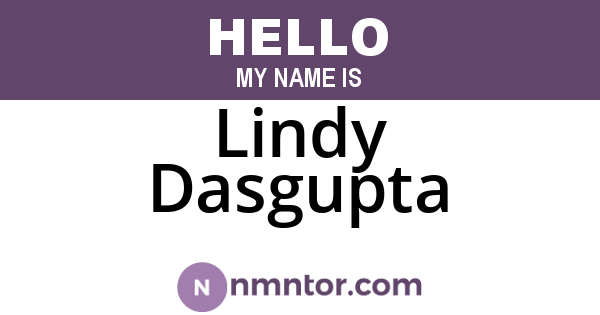 Lindy Dasgupta
