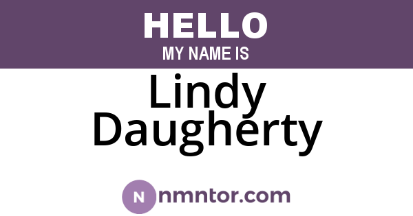 Lindy Daugherty