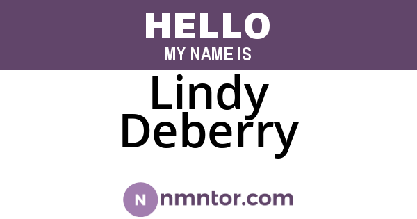 Lindy Deberry