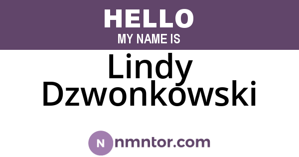 Lindy Dzwonkowski