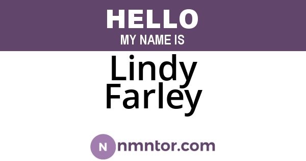 Lindy Farley