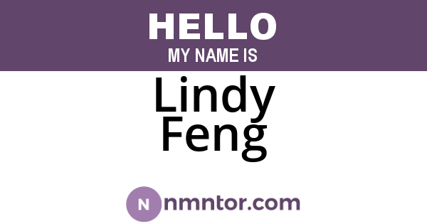 Lindy Feng
