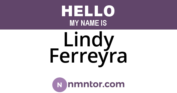 Lindy Ferreyra