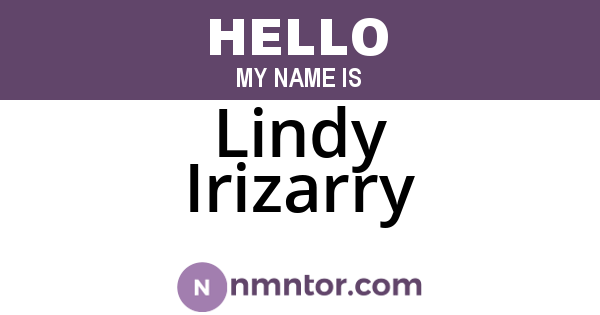 Lindy Irizarry