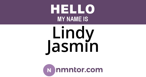 Lindy Jasmin