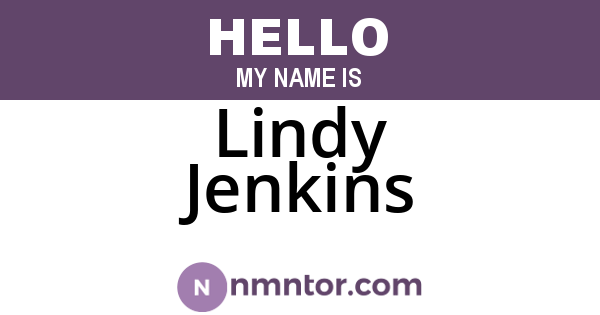 Lindy Jenkins