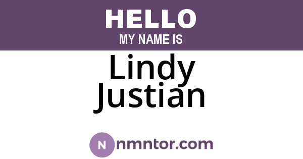 Lindy Justian