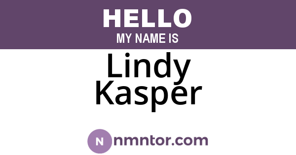 Lindy Kasper