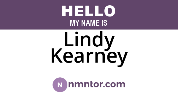 Lindy Kearney