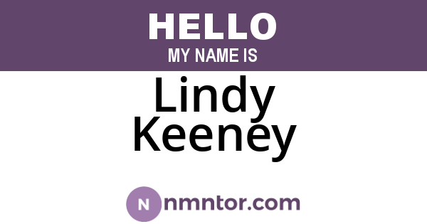 Lindy Keeney