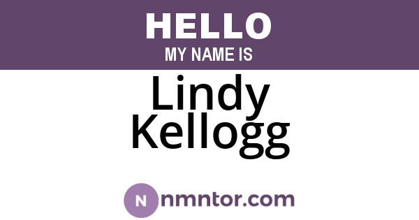 Lindy Kellogg