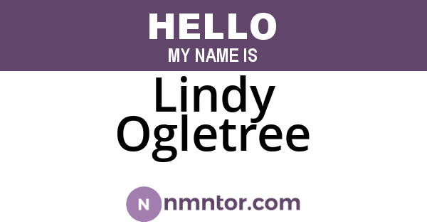 Lindy Ogletree