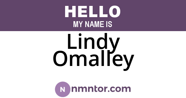 Lindy Omalley