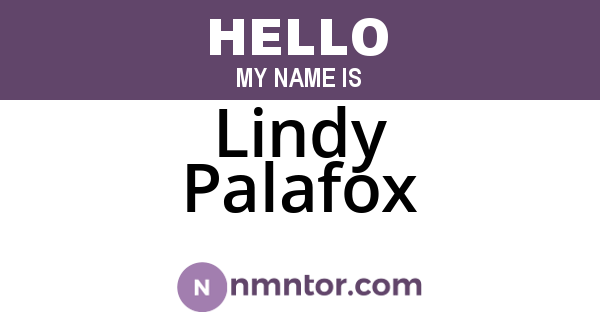 Lindy Palafox