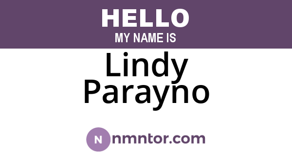 Lindy Parayno