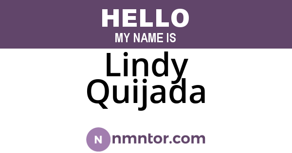 Lindy Quijada