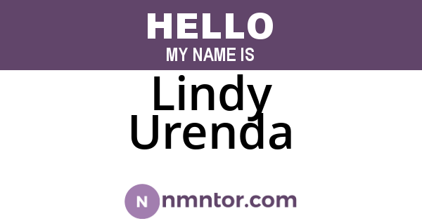 Lindy Urenda