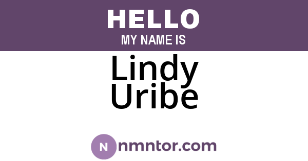 Lindy Uribe