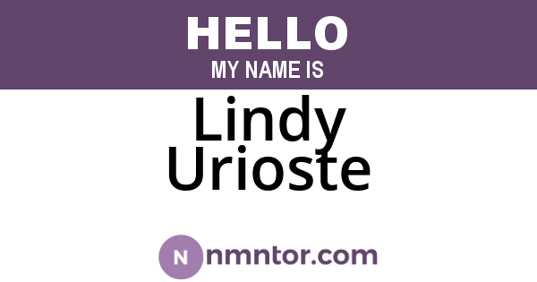 Lindy Urioste