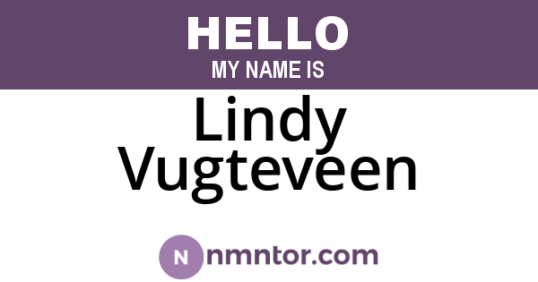 Lindy Vugteveen