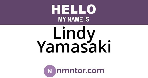 Lindy Yamasaki