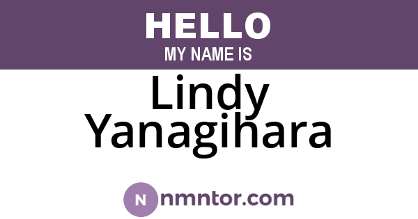 Lindy Yanagihara