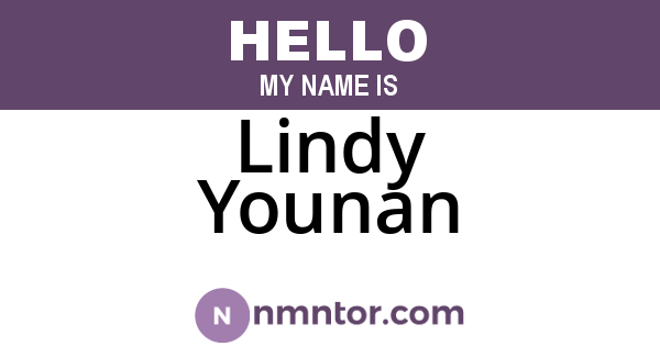 Lindy Younan