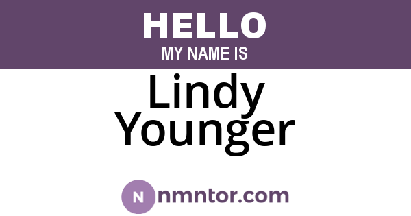Lindy Younger