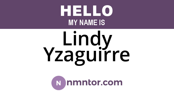 Lindy Yzaguirre
