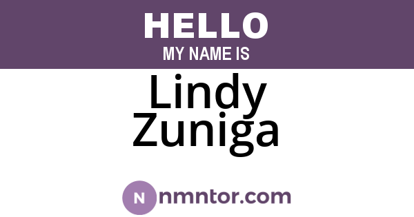 Lindy Zuniga