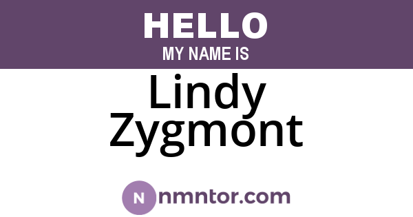 Lindy Zygmont