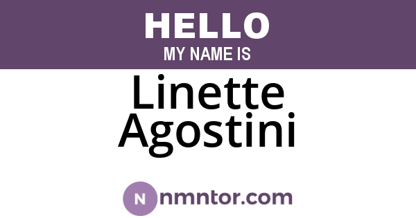 Linette Agostini