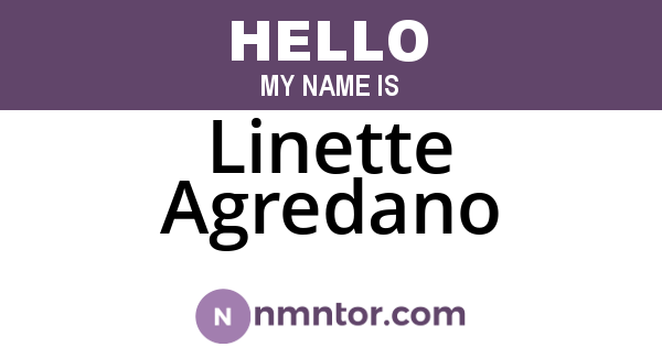 Linette Agredano
