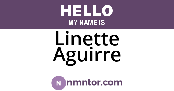 Linette Aguirre